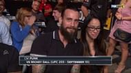 Brooks and Mendez at the former superstar's new employer, UFC.